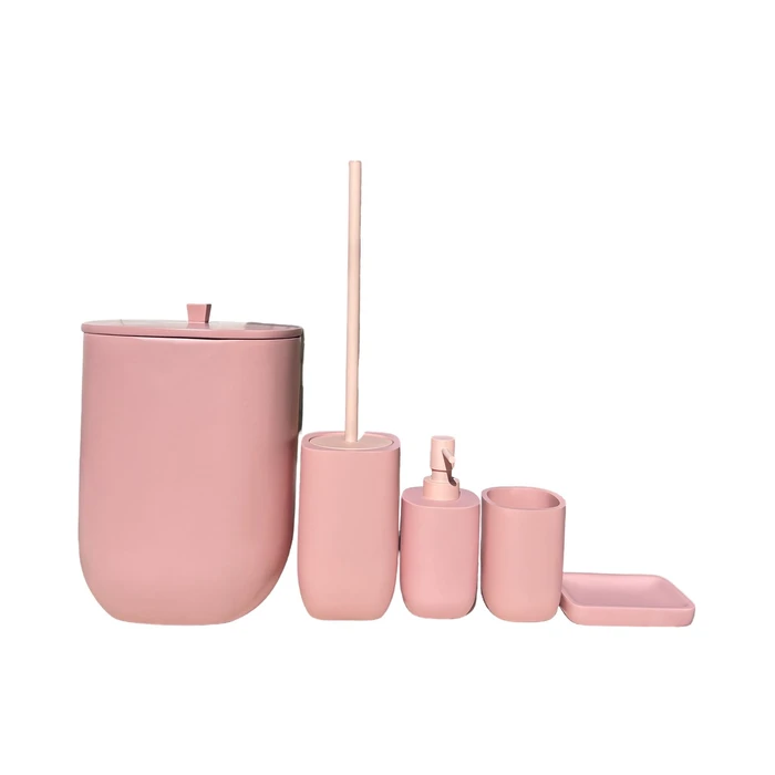 סט 5 חלקים בצבע ורוד בייבי מסדרת CLASSIC