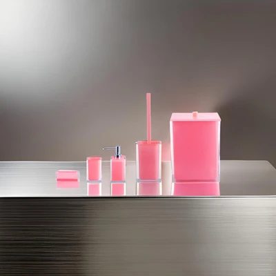 סט SQUARE בצבע ורוד אפרסק